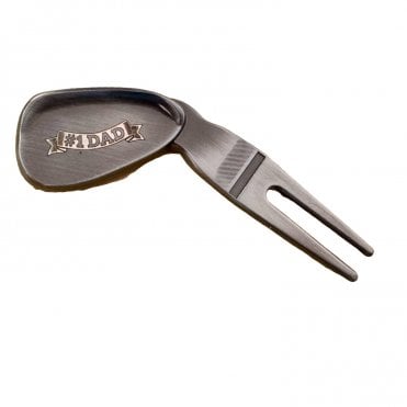 Personalised Silver Novelty Wedge Head Pitch Repair Tool