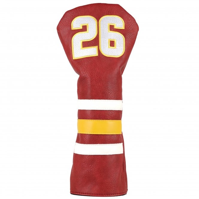 Gamola Golf Red & Yellow #26 Driver Headcover