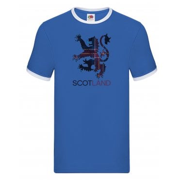Scotland Rampant Lion Big Logo Shirt Royal