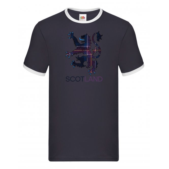 Gamola Golf Scotland Rampant Lion Big Logo T-Shirt Navy - Football/Euros/Germany 2024