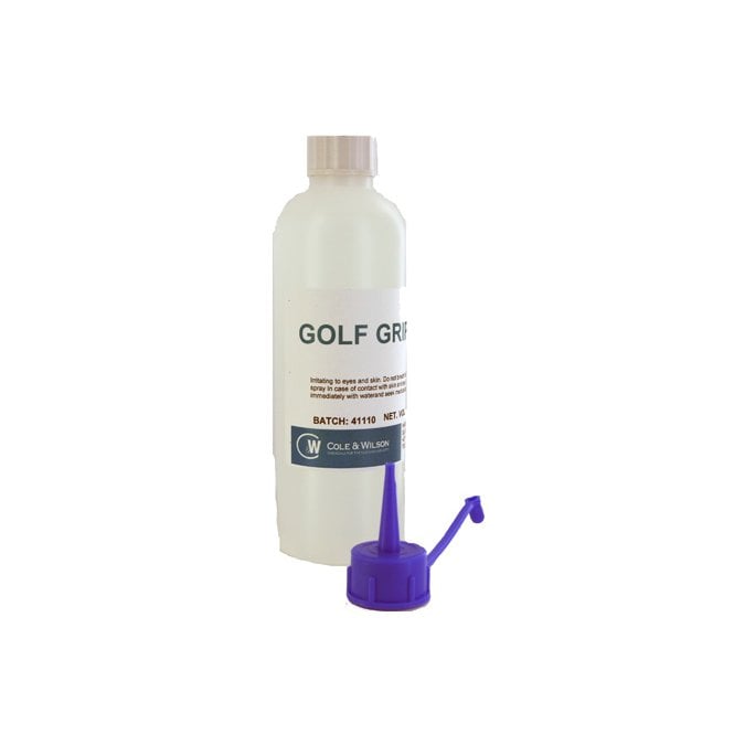 Gamola Golf Small 250ml Bottle of Golf Grip Solvent for 14 Clubs