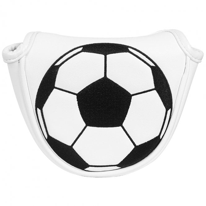 Gamola Golf White Soccer Football Mallet Putter Headcover