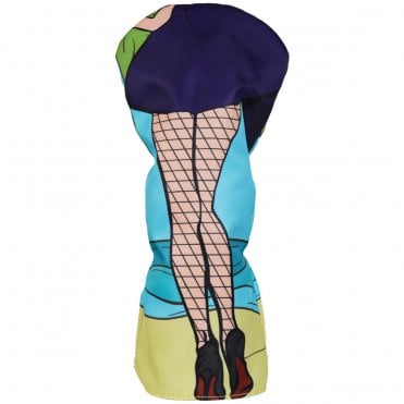 Yellow/Blue Sexy Legs Driver Headcover
