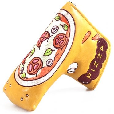 Yellow Pizza Blade Putter Headcover
