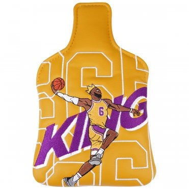 Yellow/Purple King Basketballer Spider Putter Headcover