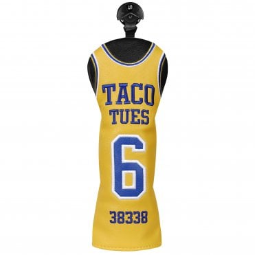 Yellow Taco Tues Basketball Top #6 Hybrid Utility Headcover