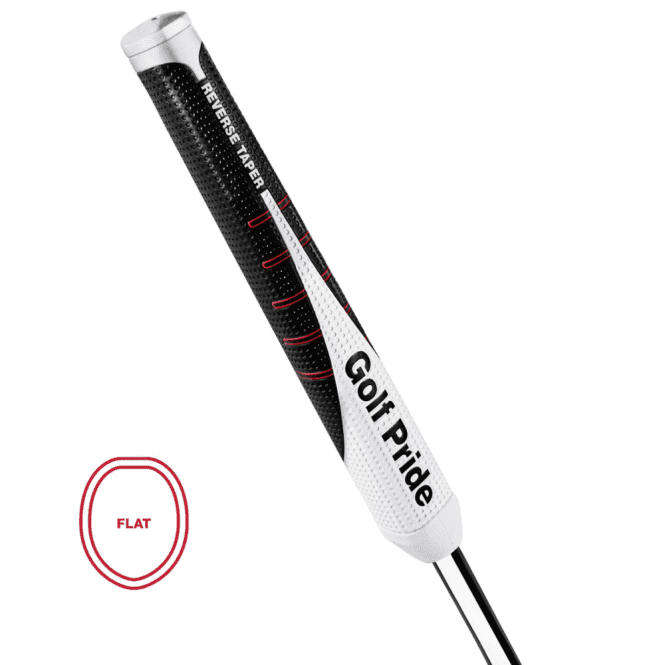 Golf Pride  Reverse Taper Flat Large Putter Grip Black/White
