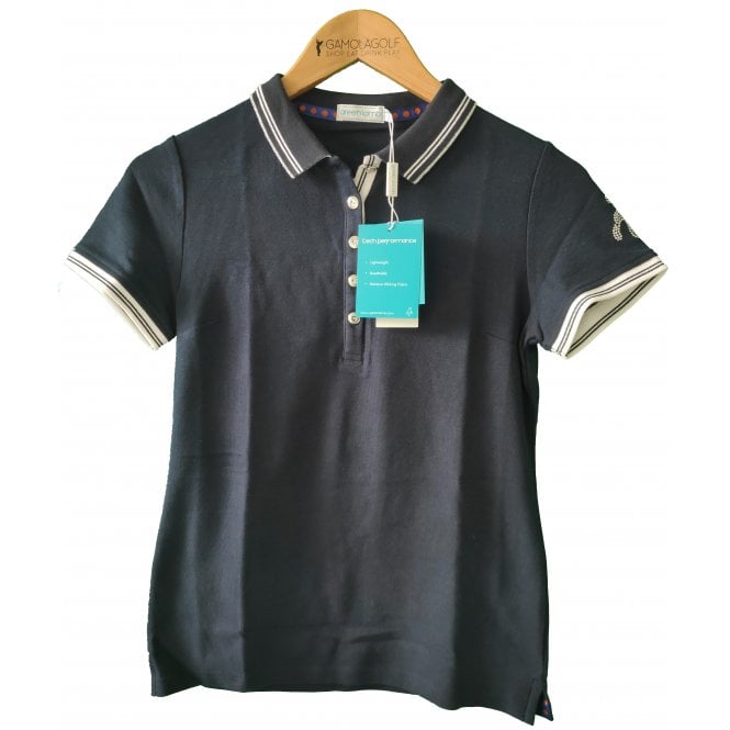 Green Lamb  CLAUDINE CLUB POLO NAVY
