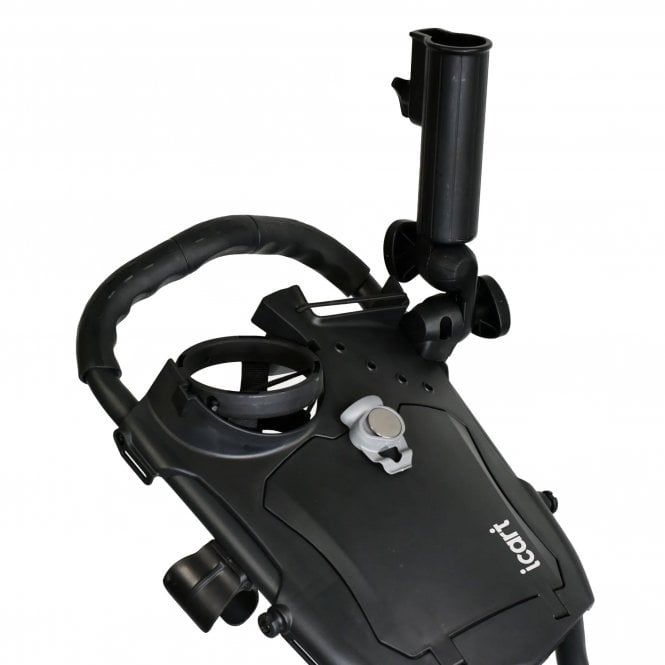iCart  X 3 Wheel Push Trolley Black/Grey