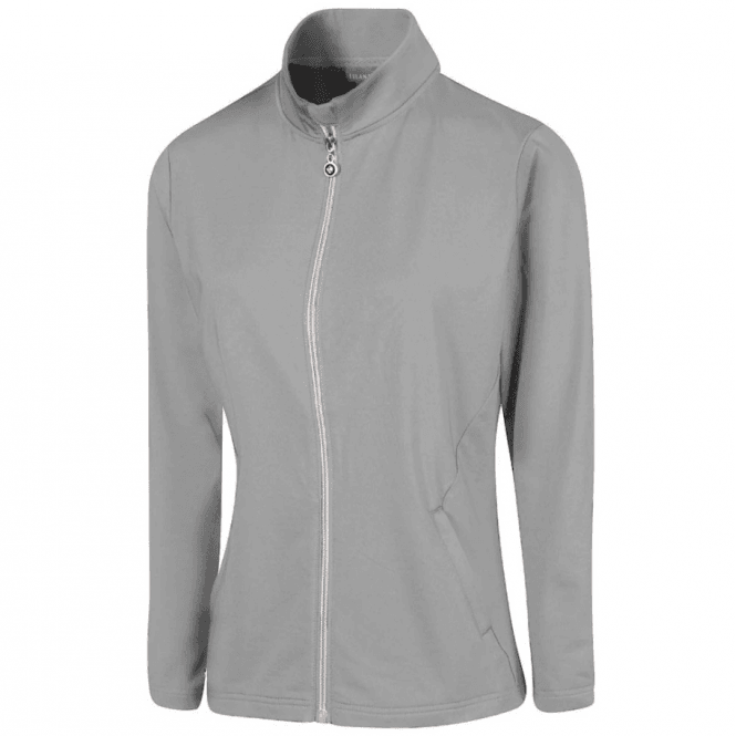Island Green  Ladies Essential Top Layer Grey