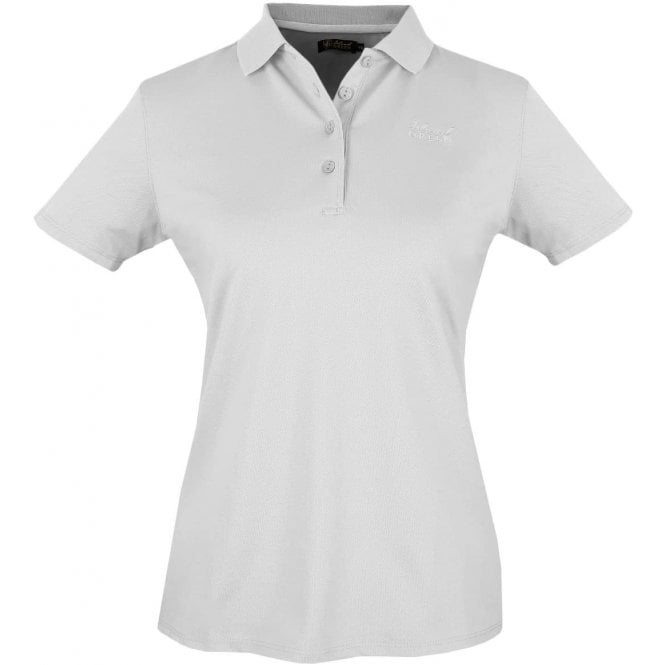Island Green  Ladies polo shirt Silver Grey
