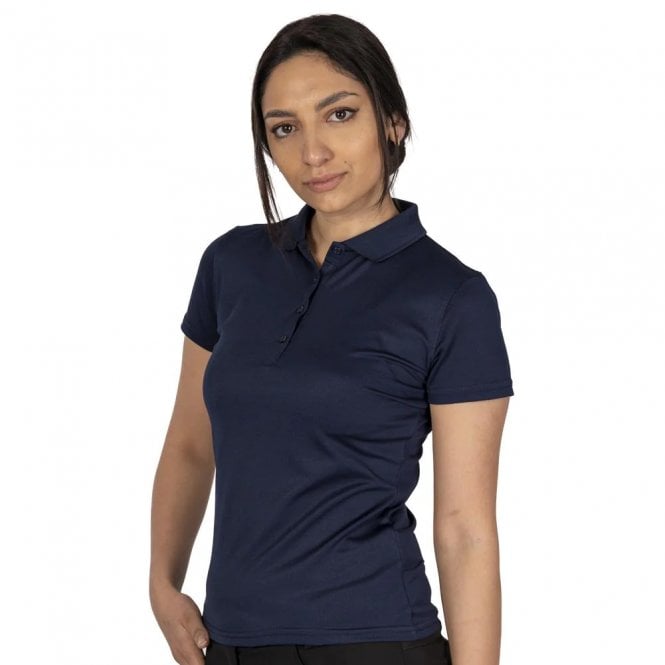 Island Green  - LADIES POLOSHIRT  NAVY