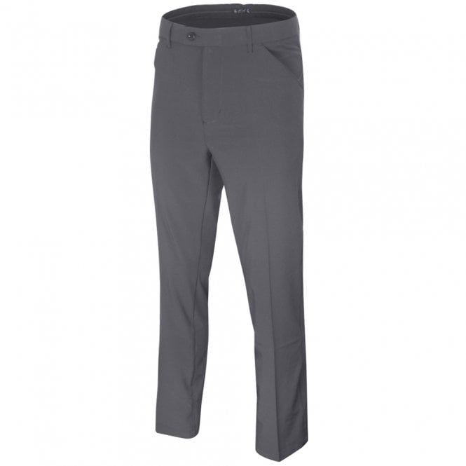 Island Green  TAPERED STRETCH TROUSER - CHARCOAL