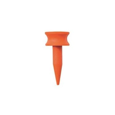 20 Pack Orange 5mm Graduated Castle Tee