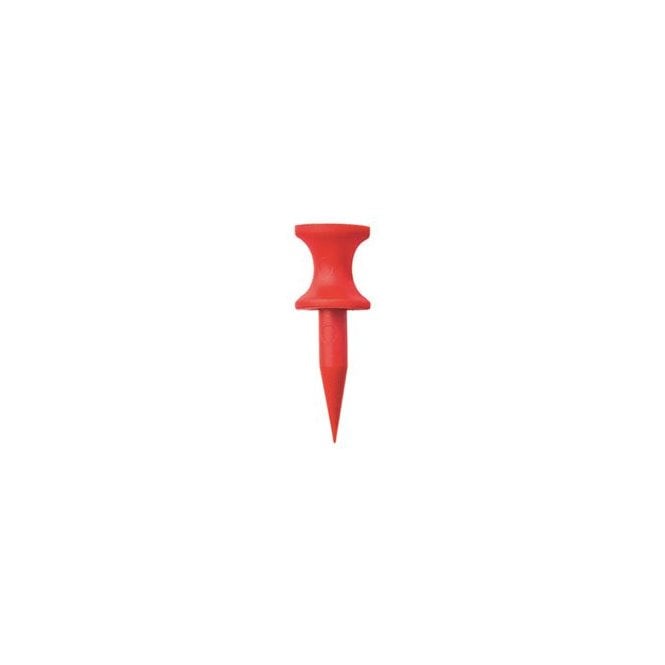 JS International 20 Pack Red 12mm Graduated Castle Tee