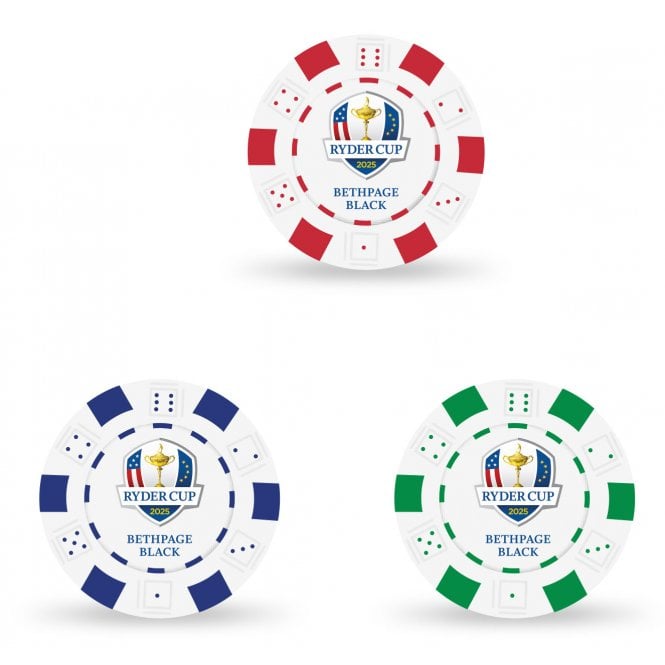 Level4  2025 Ryder Cup Poker Chip - Green