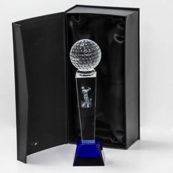 Longridge  Crystal Golf Trophy - 235mm