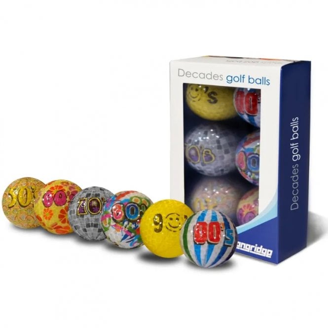 Longridge  Decades Golf Balls - 6Pk
