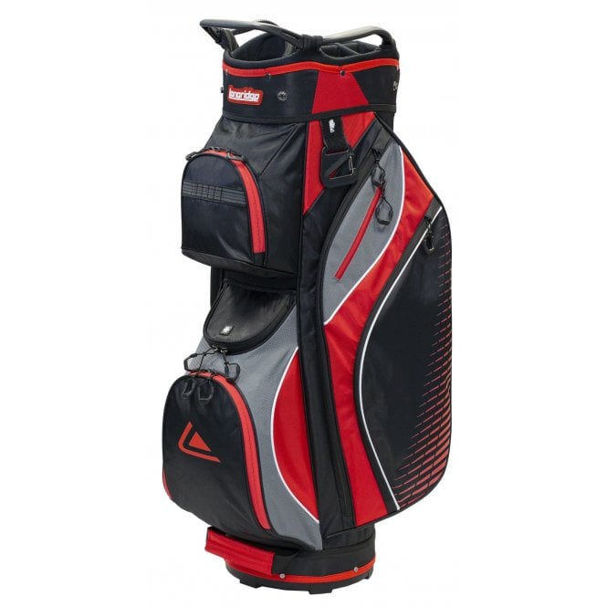 Longridge  Deluxe Lite Cart Bag - Red