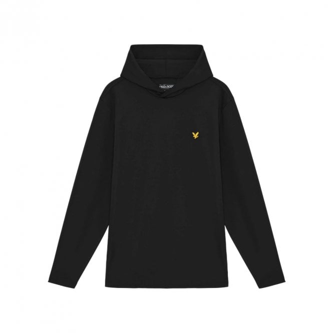 Lyle & Scott Golf Core Midlayer Hoodie - Jet Black
