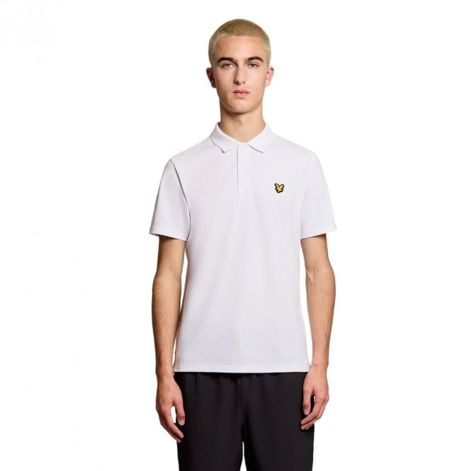 Lyle & Scott Golf Core Polo - White