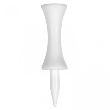 1000 Pack White 32mm Graduated Castle Tee