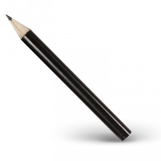 Masters 144 Black Round Wooden Pencils