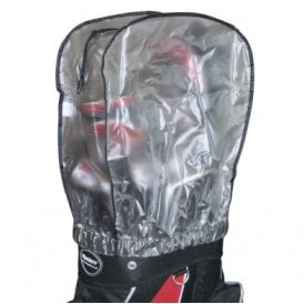Masters Clear Rain Hood with Zip - Black