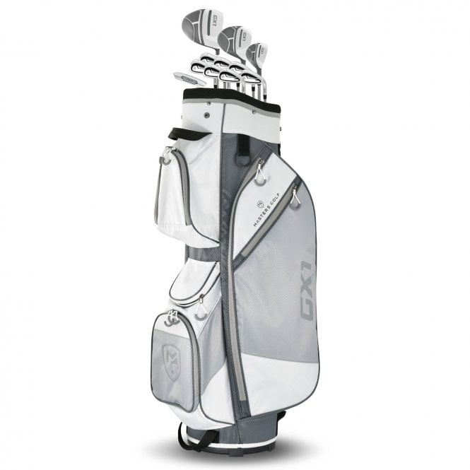 Masters GX1 Ladies Graphite Clubpack Trolley Bag - Grey/White