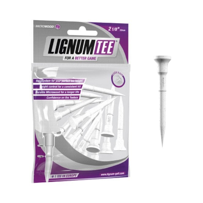 Masters Lignum Tee 2 1/8 Pack 16 White