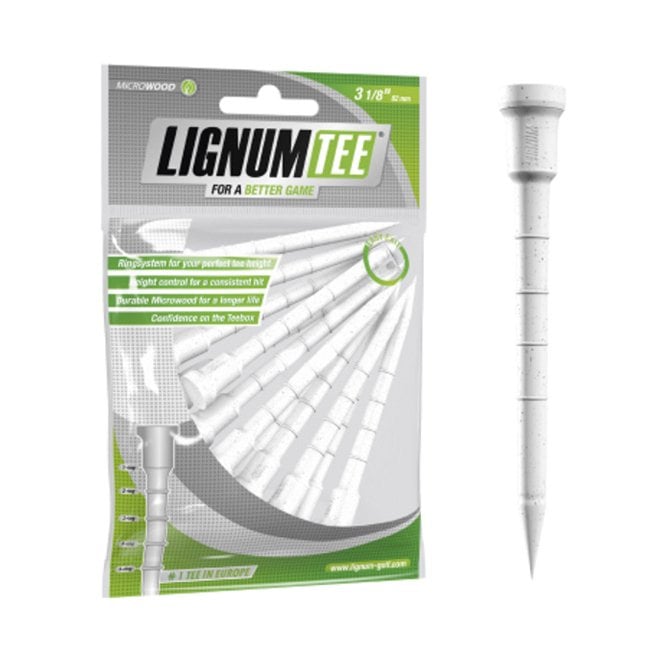 Masters Lignum Tee 3 1/8 Pack 12 White