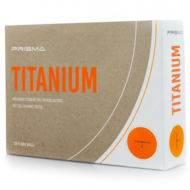 Masters Prisma Titanium Ball Box 12 - Orange