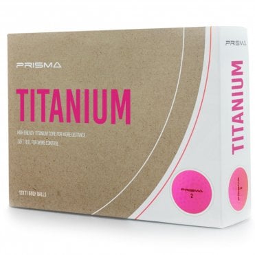 Prisma Titanium Ball Box 12 - Pink