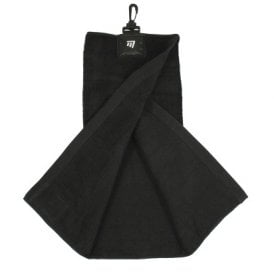 Masters Tri-Fold Towel - Black