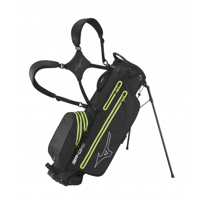 Mizuno  2025 BR-DRI Stand Golf Bag 25 - Black/Green