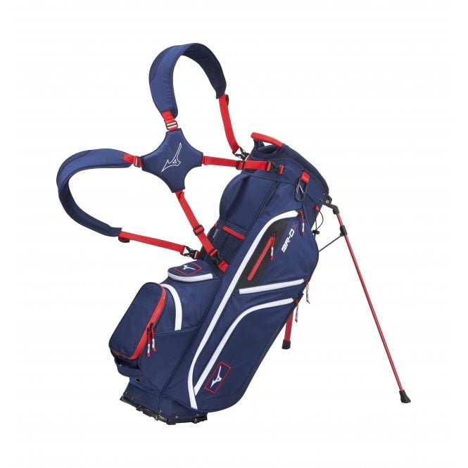 Mizuno  2025 BR-DX Stand Golf Bag - Navy/Red