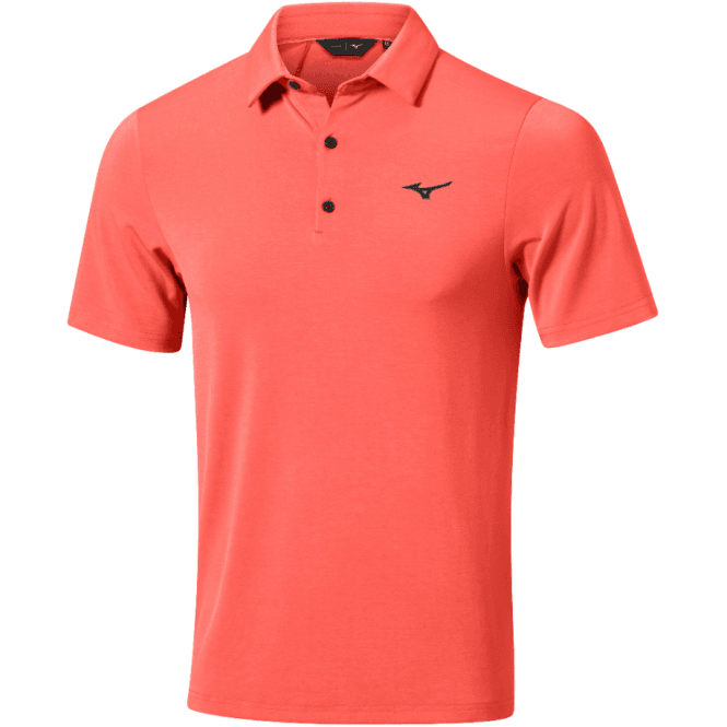 Mizuno  Atlas Short Sleeve Polo - Neon Flare