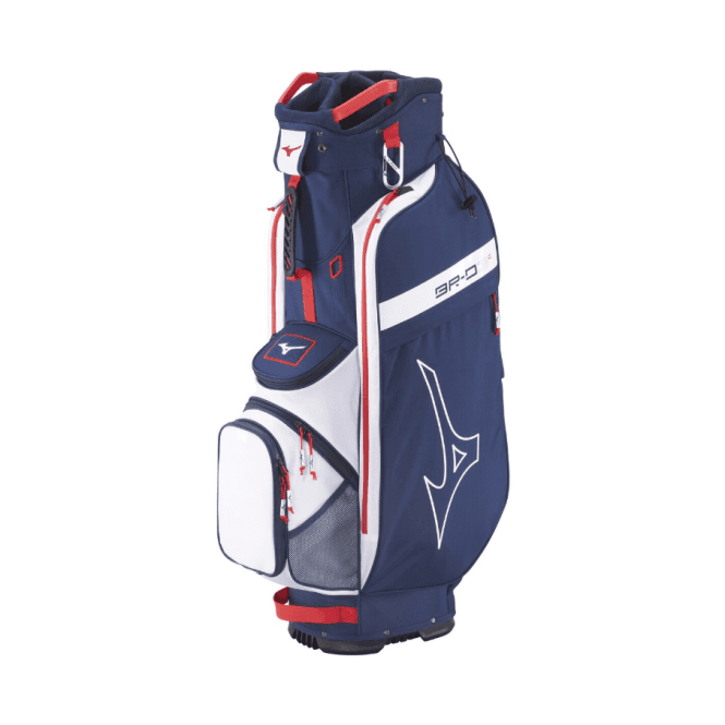 Mizuno  BR-D3 Cart Bag - Navy/Red