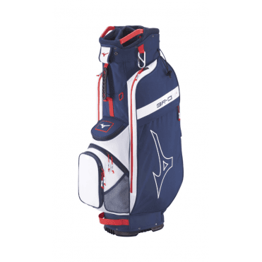 Mizuno BR-D3 Cart Bag - Navy/Red