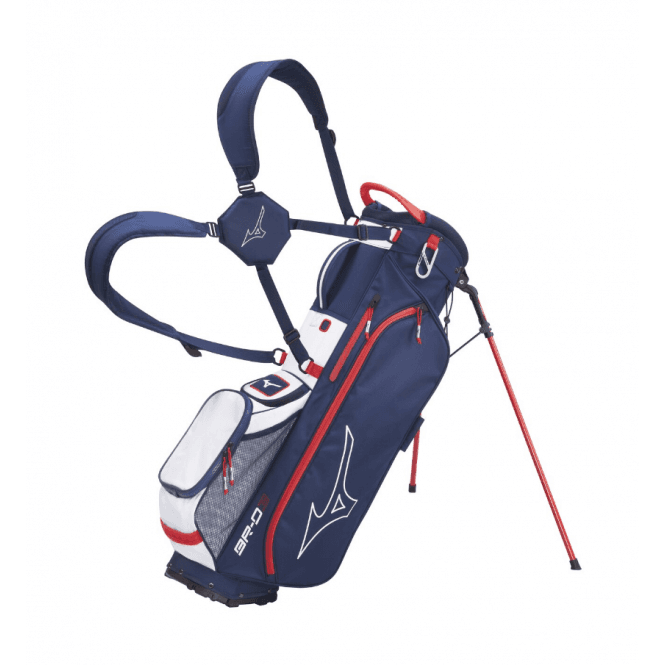 Mizuno  BR-D3 Stand Bag - Navy/Red