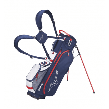 Mizuno BR-D3 Stand Bag - Navy/Red