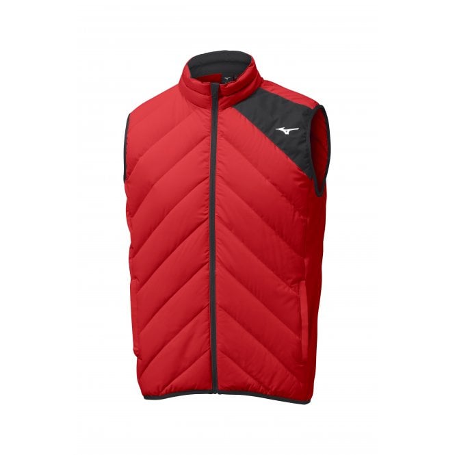 Mizuno  Breath Thermo Move Down Gilet Red