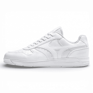 Mizuno CITY WIND GS Golf Shoes - White/White/White