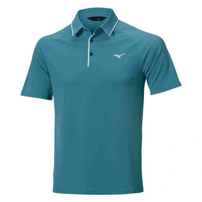 Mizuno  Classic Piqué Short Sleeve Polo Shirt Larkspur