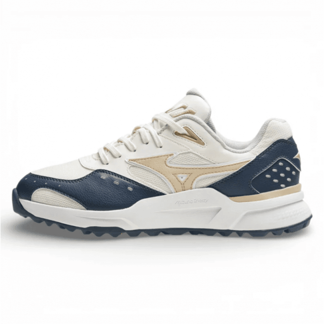 Mizuno  CONTENDER GS Golf Shoes - India Ink/Khaki/White