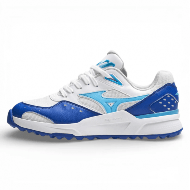 Mizuno  CONTENDER GS Golf Shoes - Surf the Web/White