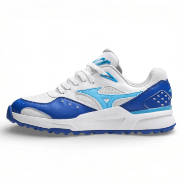 Mizuno CONTENDER GS Golf Shoes - Surf the Web/White