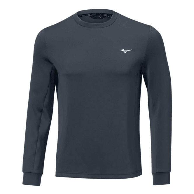 Mizuno  G-Style Long Sleeve Crew Neck  2.0 Lava Smoke
