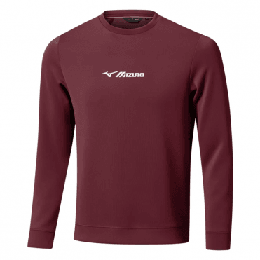 Mizuno Latitude Crew Jumper - Cherry