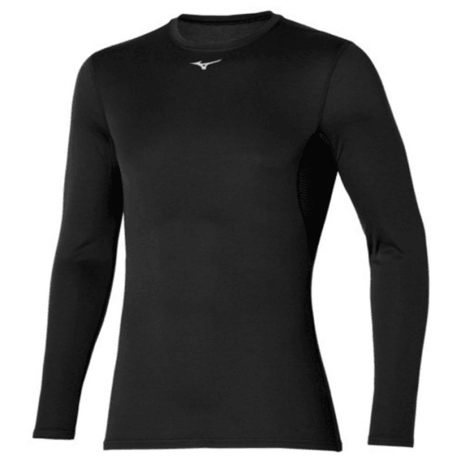 Mizuno  Mid Weight Crew Neck - Black
